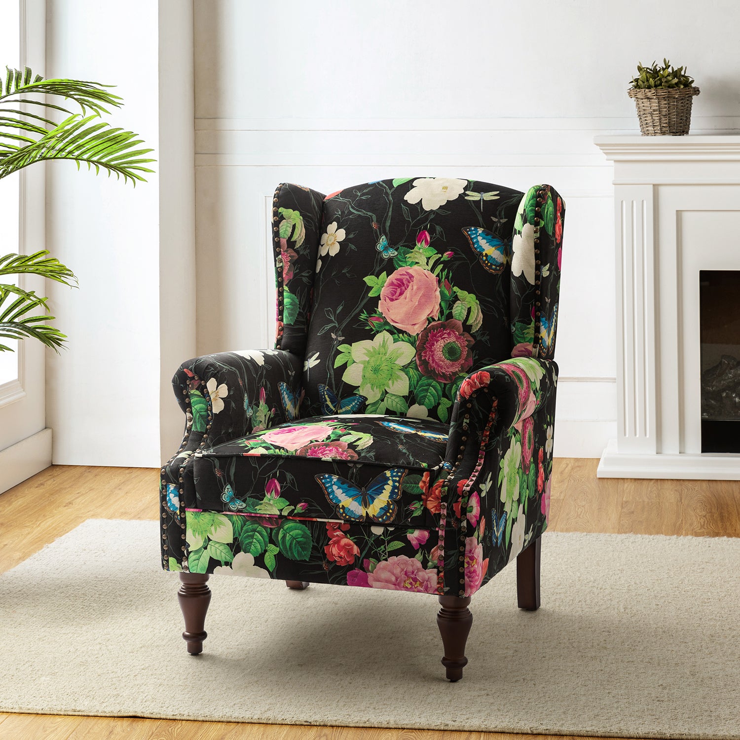 Theodor Armchair in Black