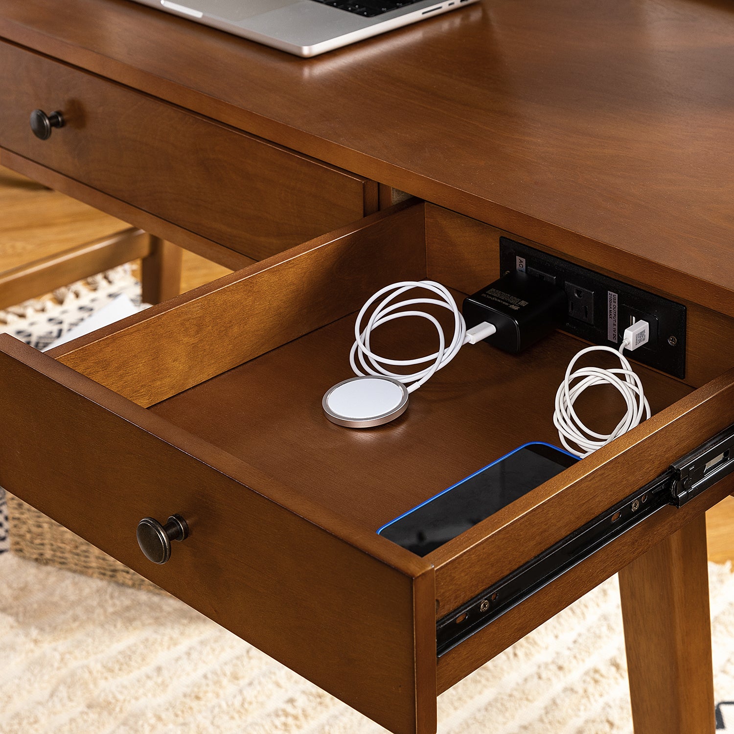 Edward Desk in Walnut