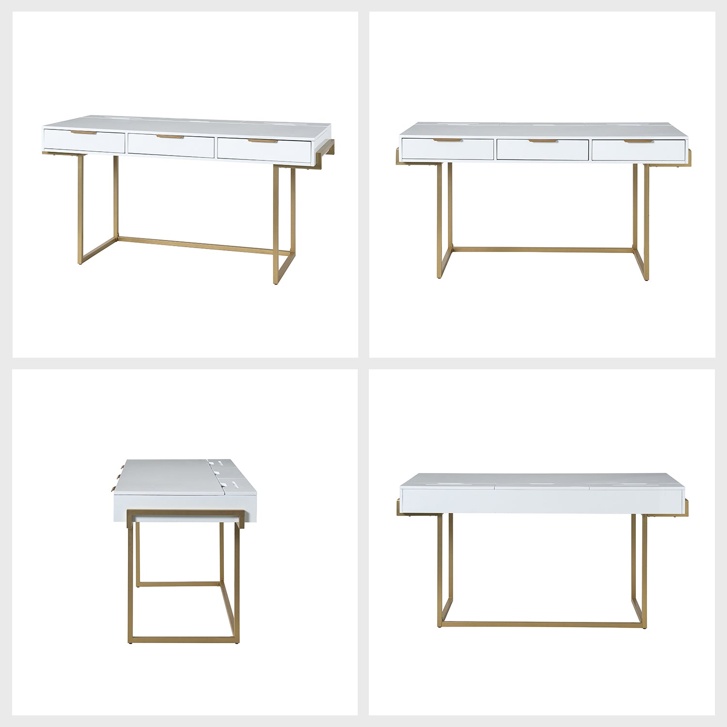 Malcolm Desk in White