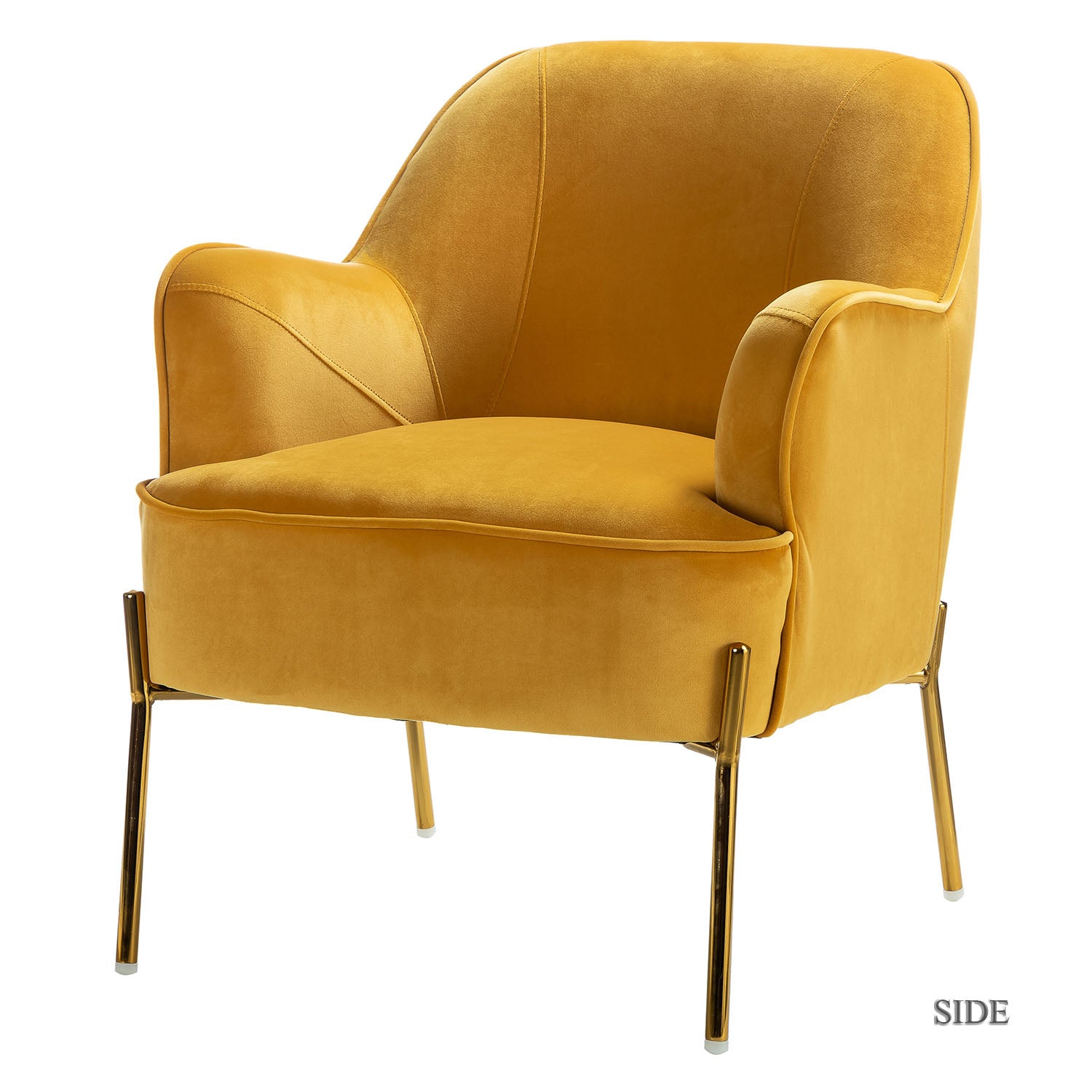 Nora Accent Chair in Mustard