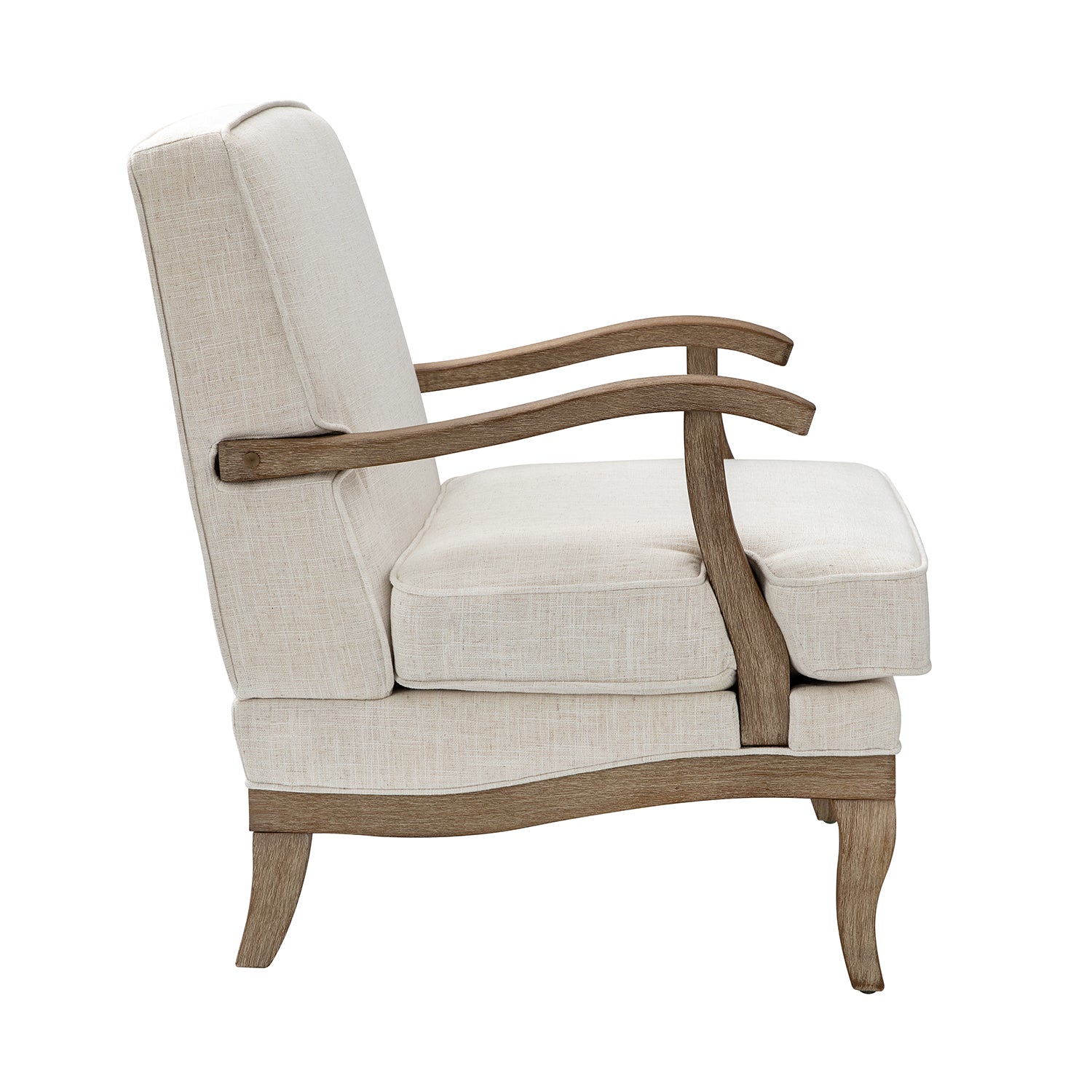 Quentin Armchair in Ivory