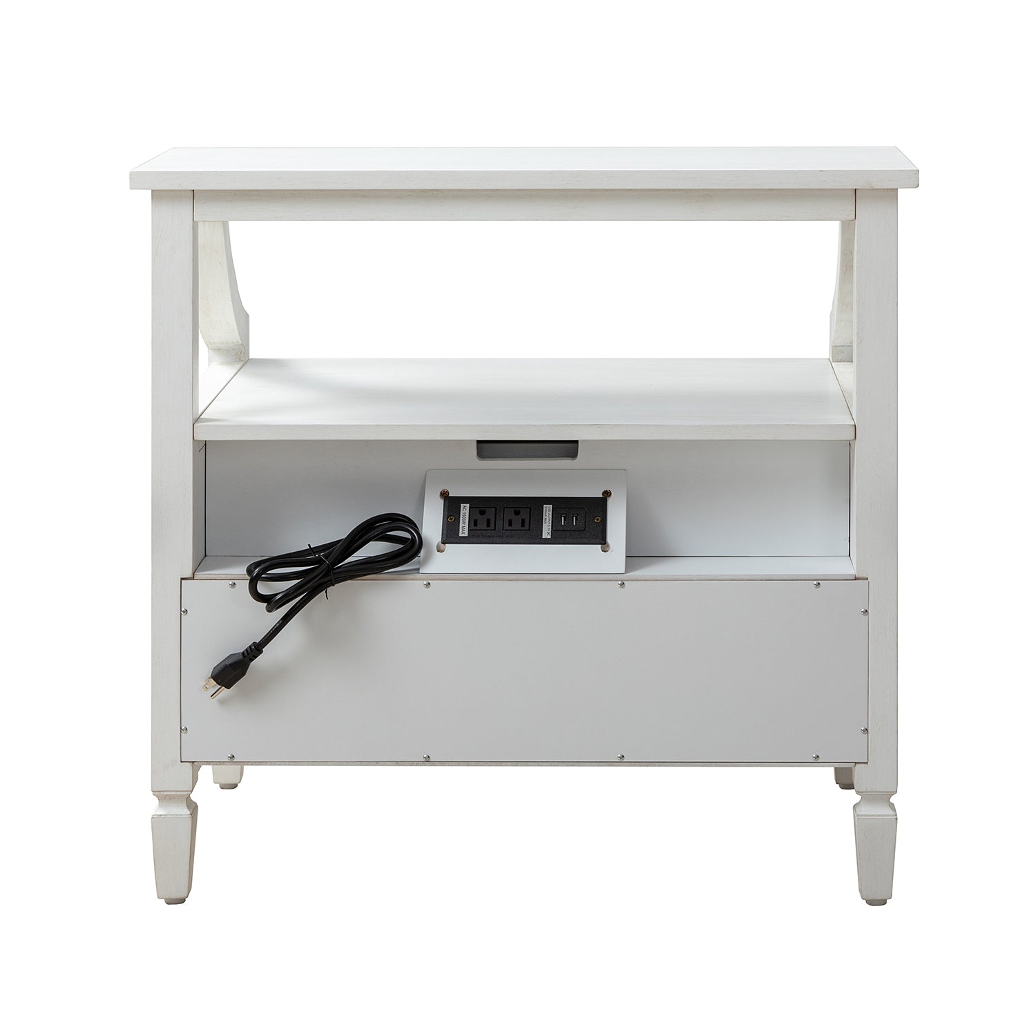 Bernadette Nightstand in White