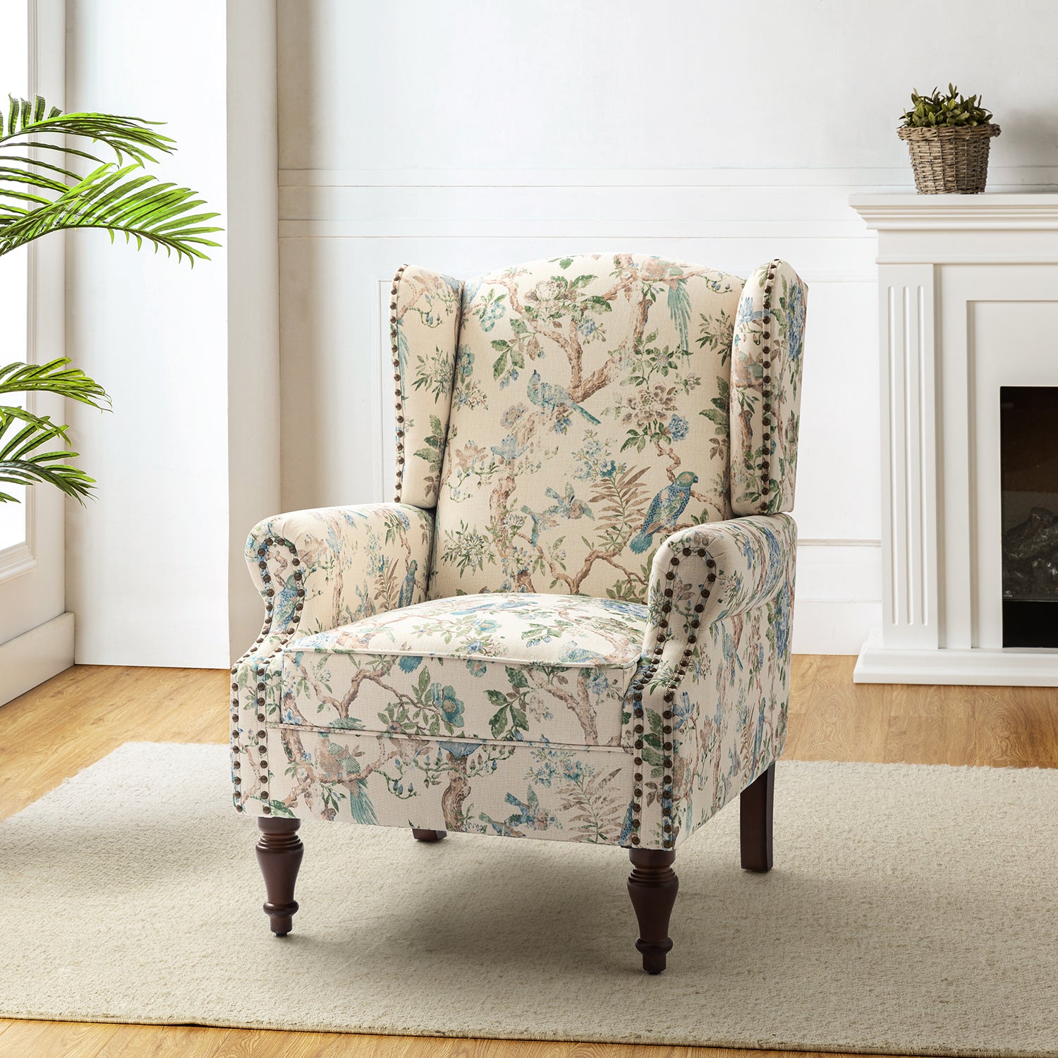 Theodor Armchair in Bird