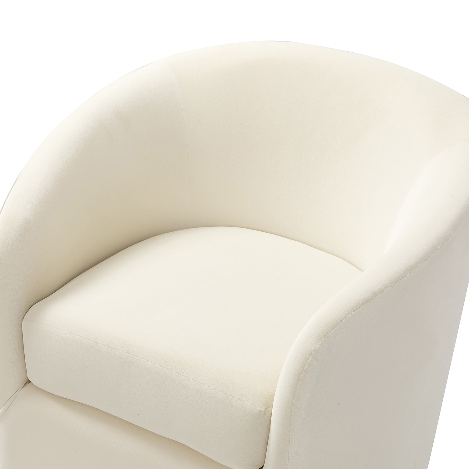 Amarante Swivel Chair in Ivory