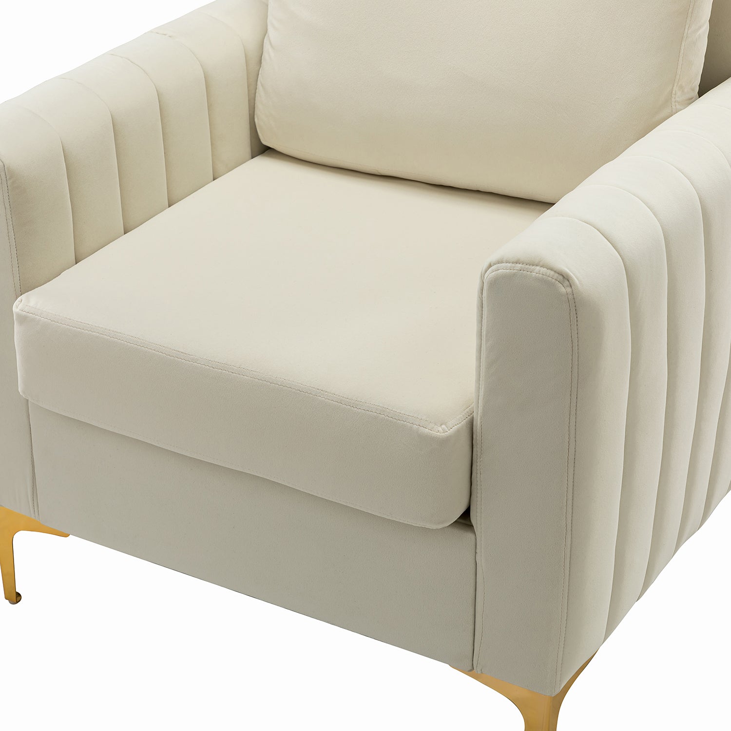 Ganymedes Club Chair in Ivory