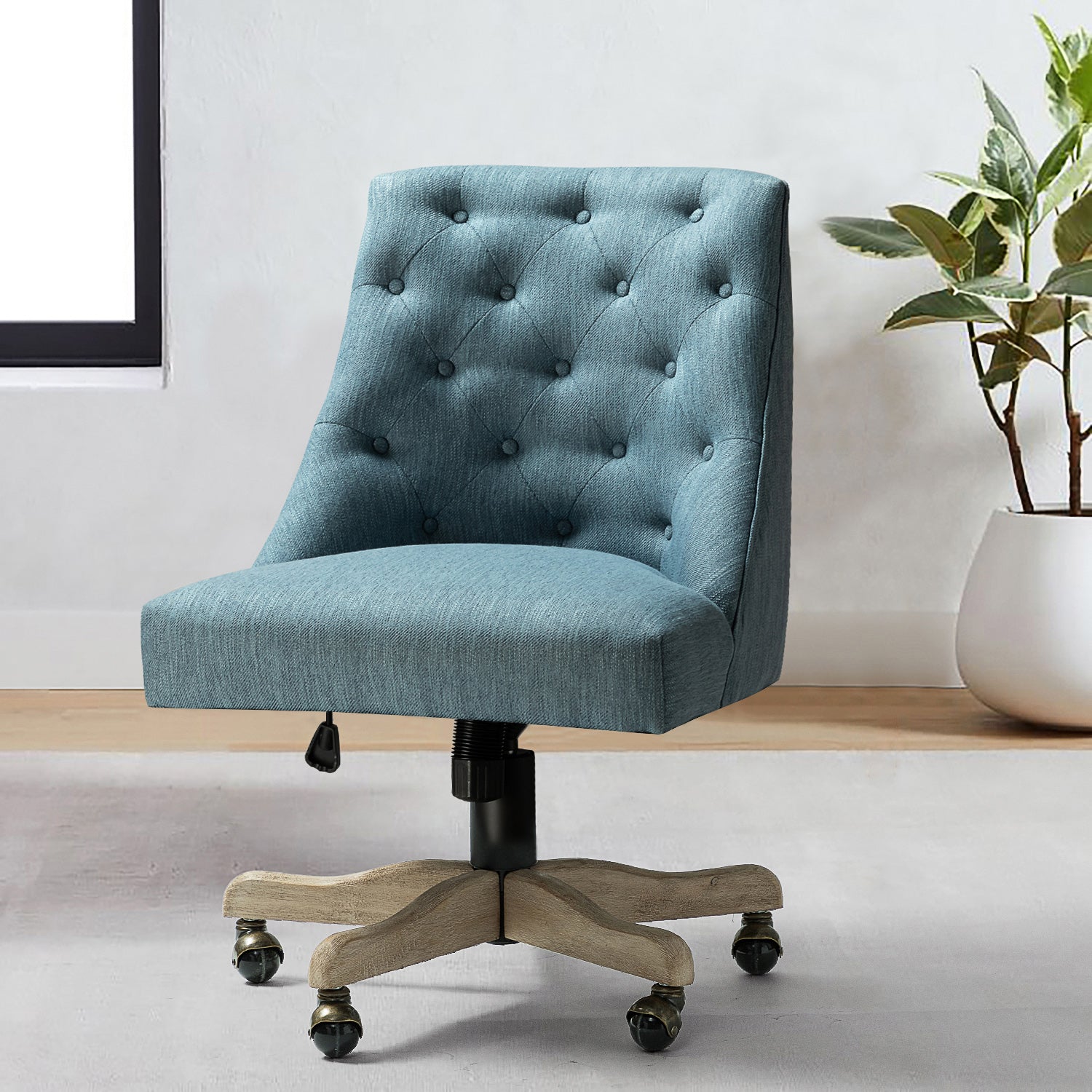 Jovita Task Chair in Blue