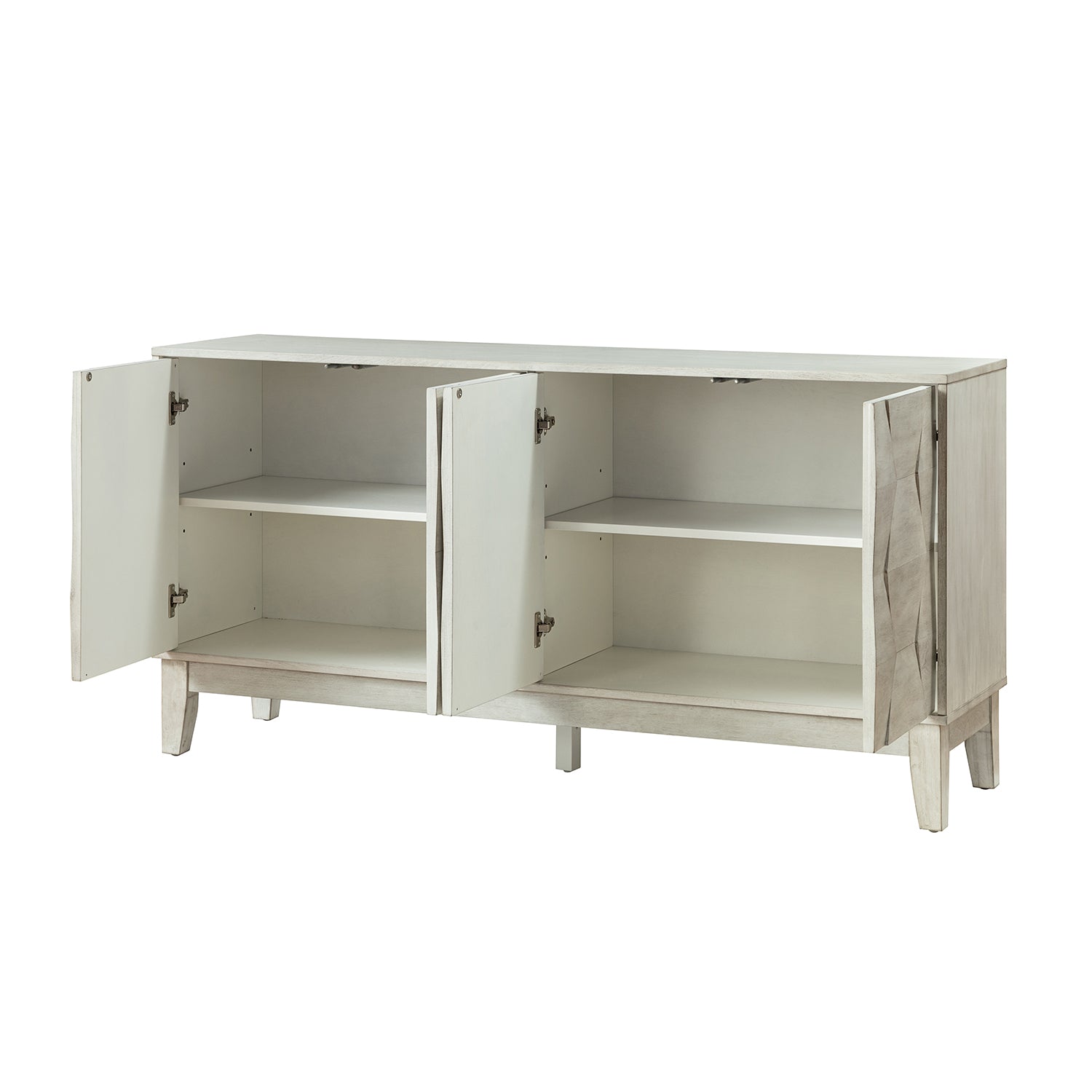 Bulanini Wide Sideboard in White