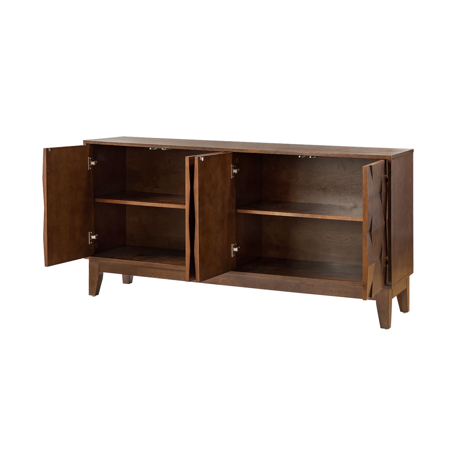 Bulanini Wide Sideboard in Walnut