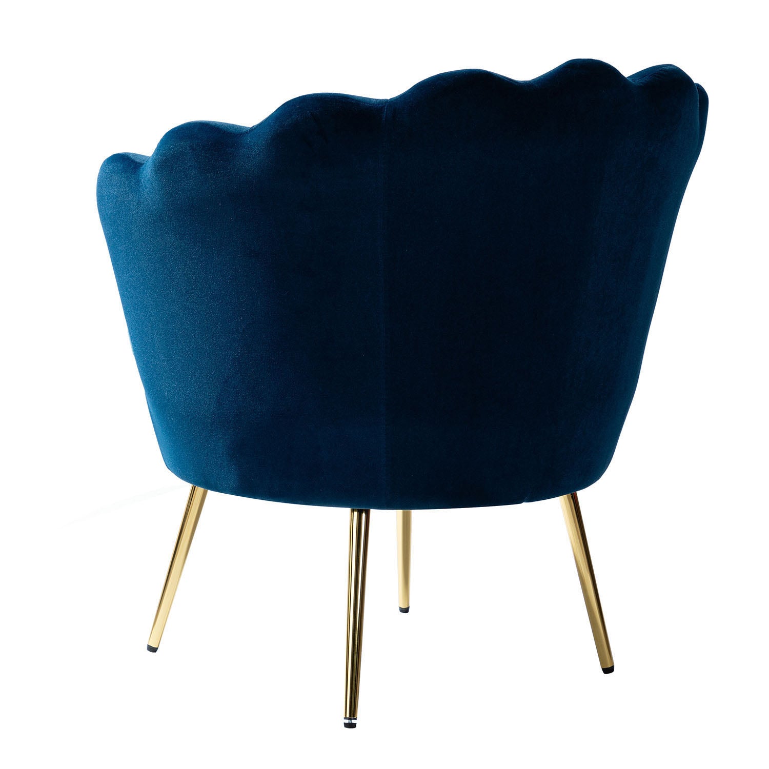 Donata Barrel Chair in Navy