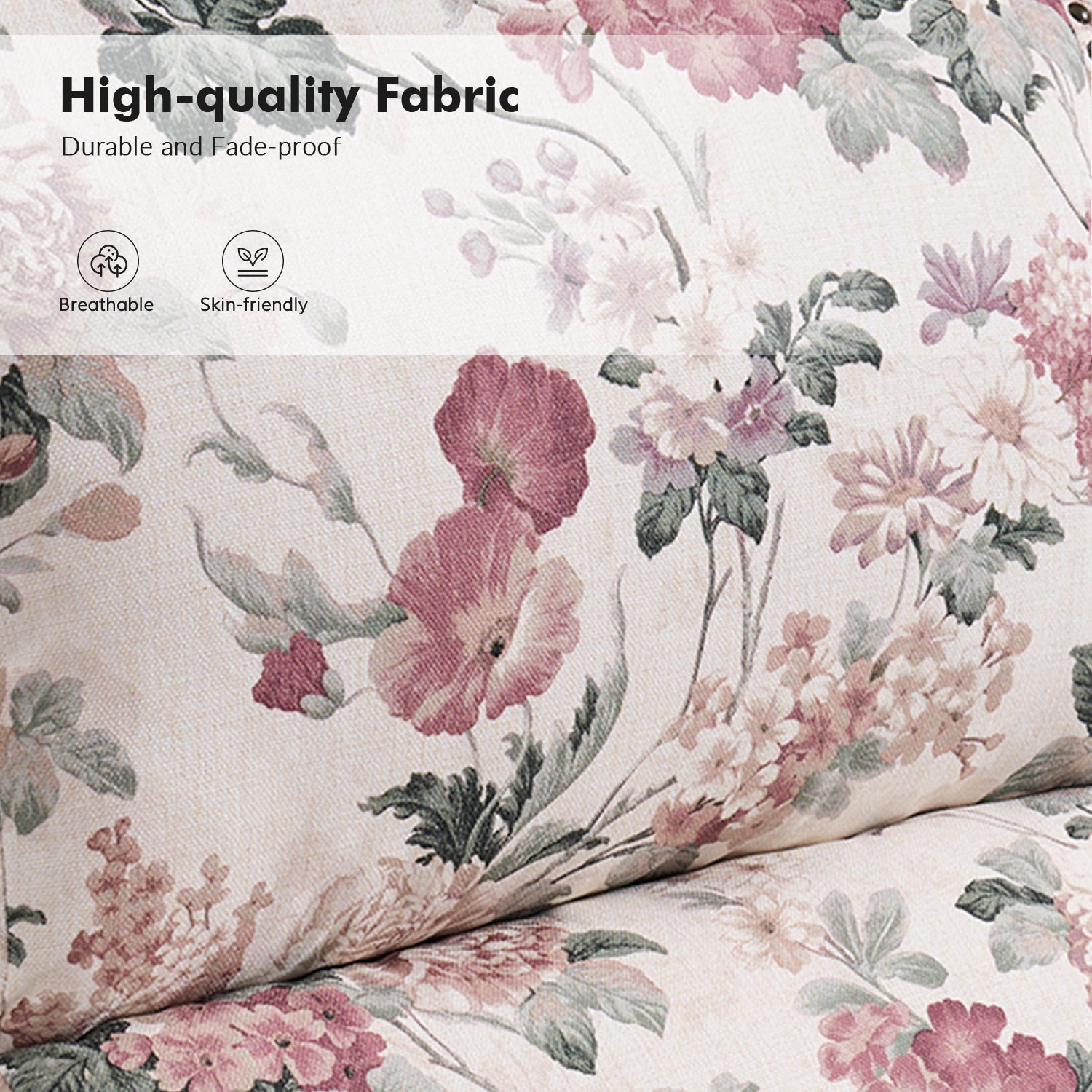 Rosalie Manual Recliner in Floral