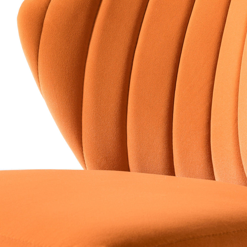 Luna Side Chair in Orange