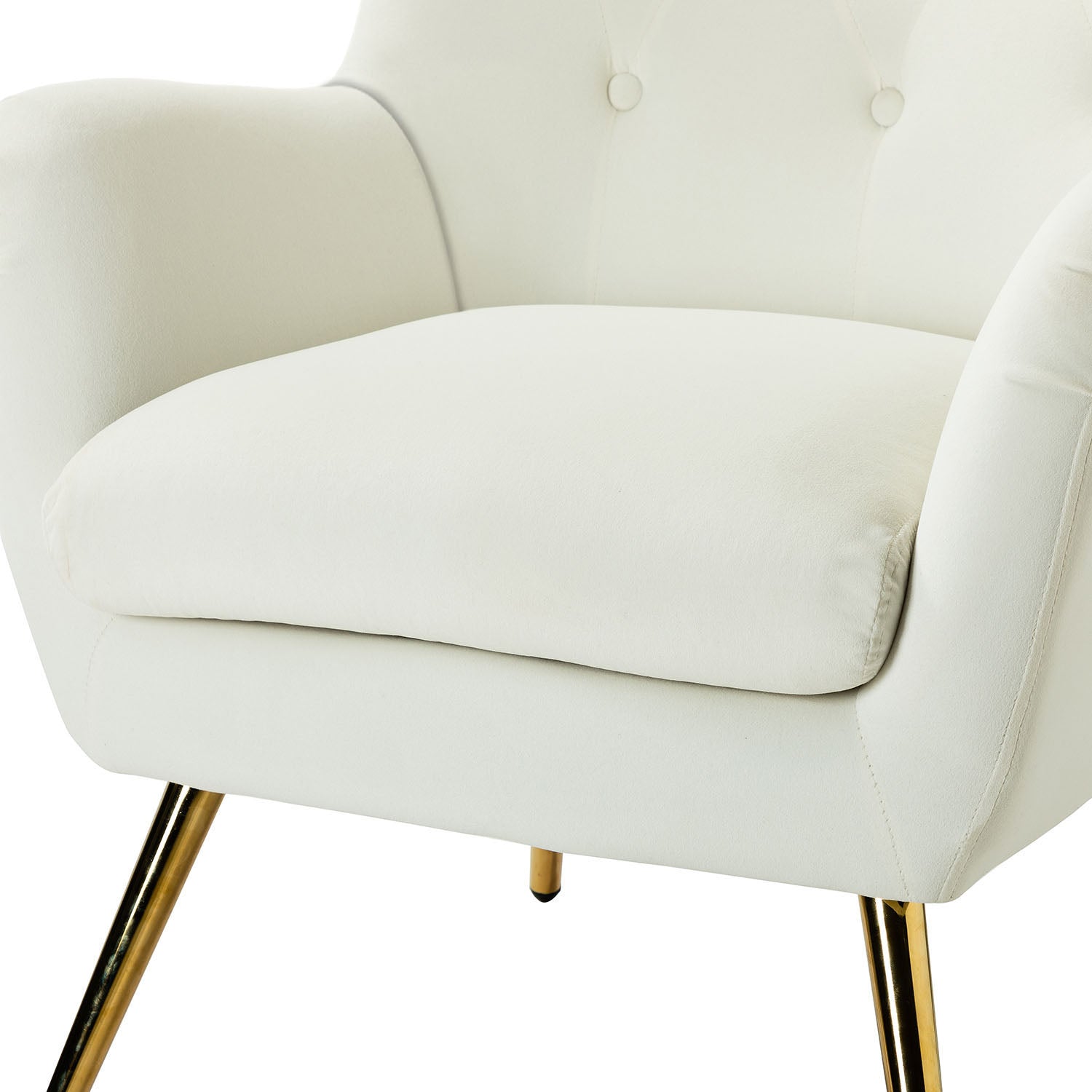 Arama Accent Chair in Ivory
