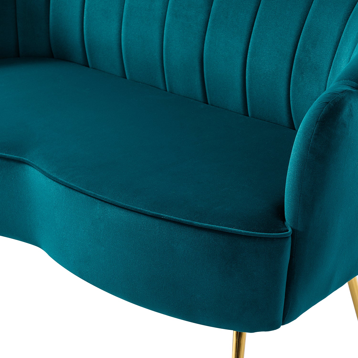 Donata Loveseat in Teal