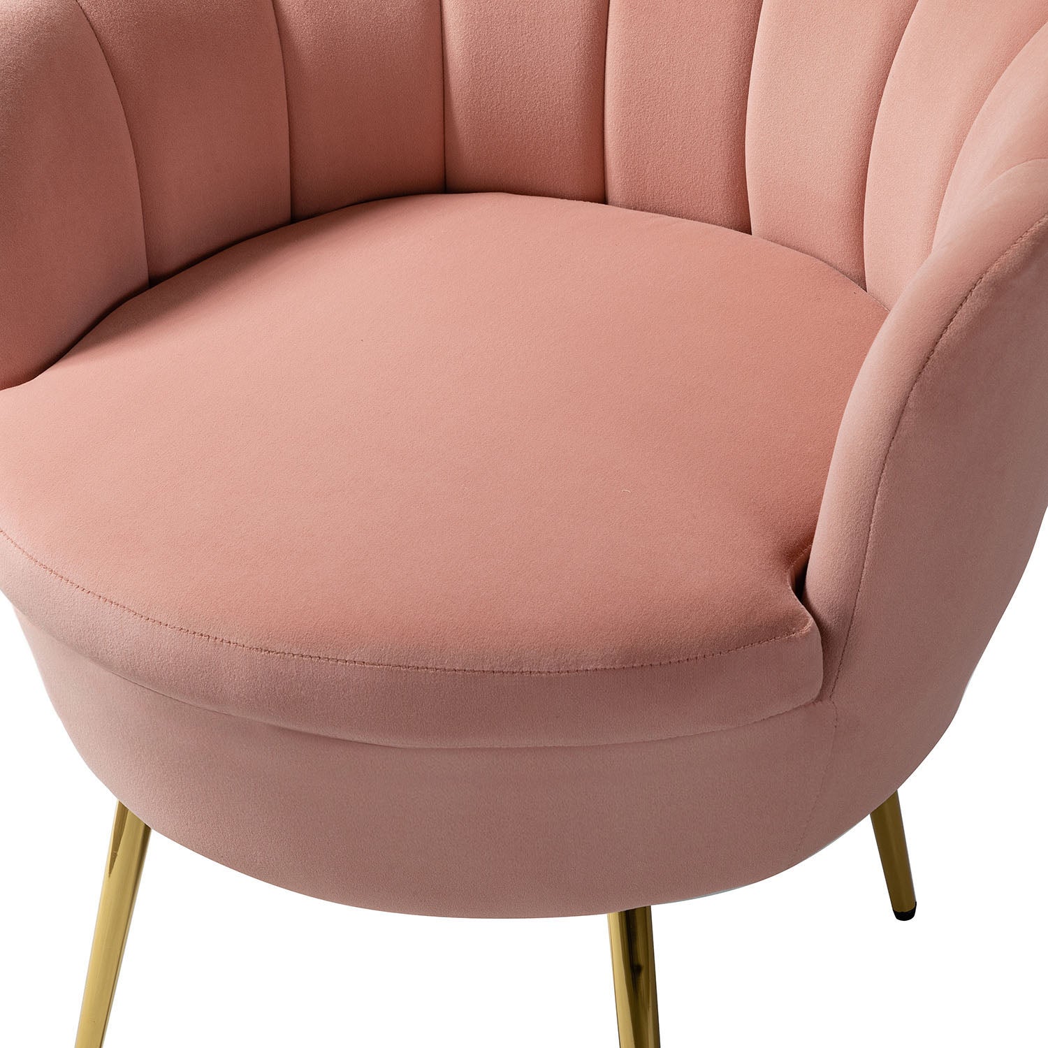 Donata Barrel Chair in Pink