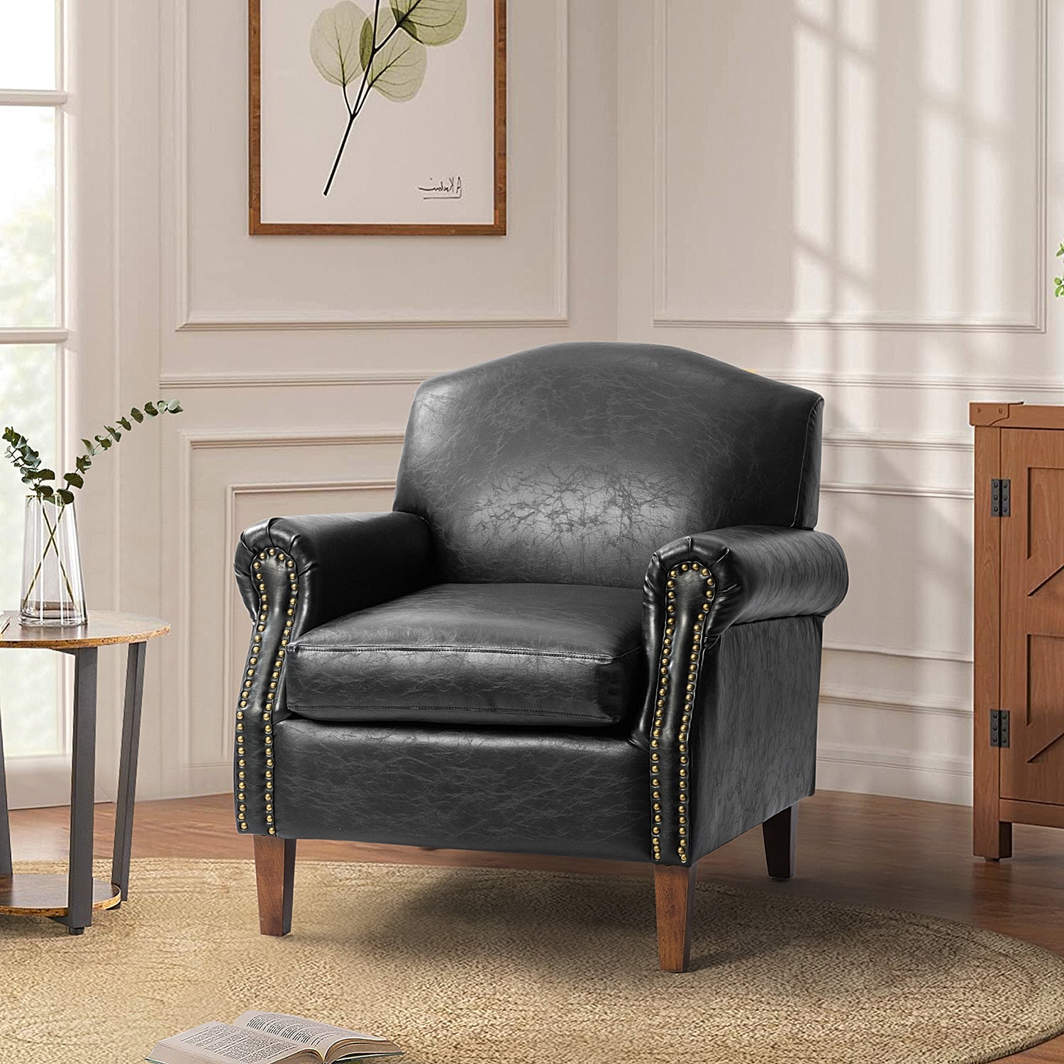 Eric Armchair in Black
