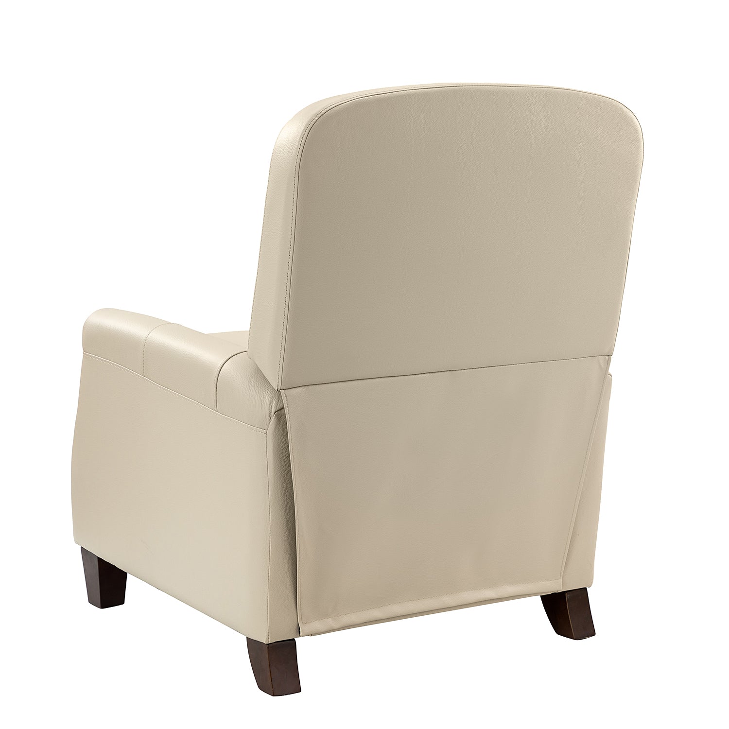 Erendiria Genuine Leather Recliner in Beige