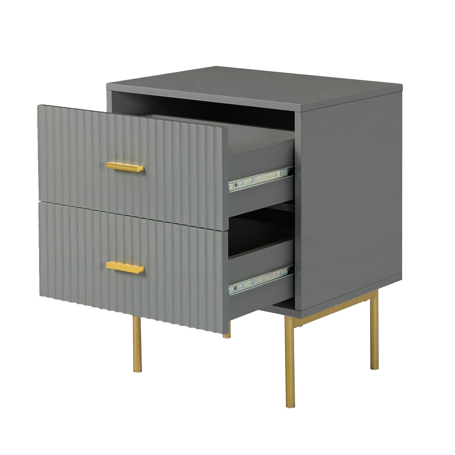 Paul Nightstand in Grey