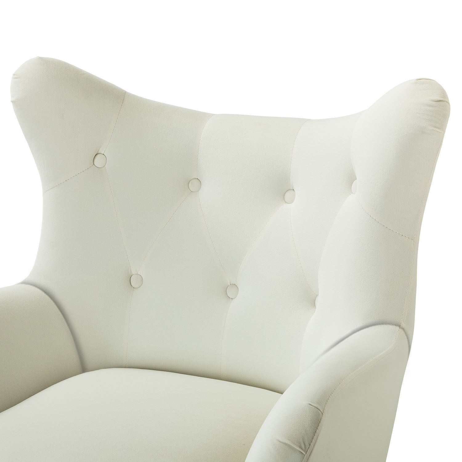 Arama Accent Chair in Ivory