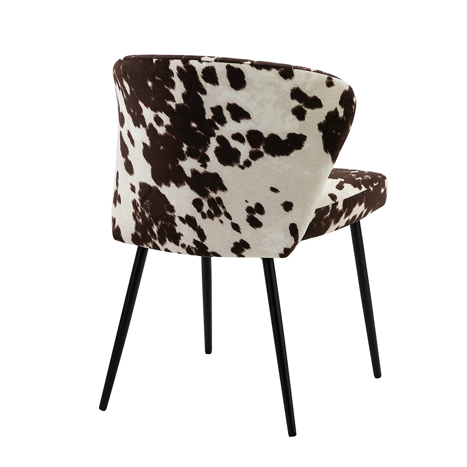 Bonatti Side Chair in Cowhide