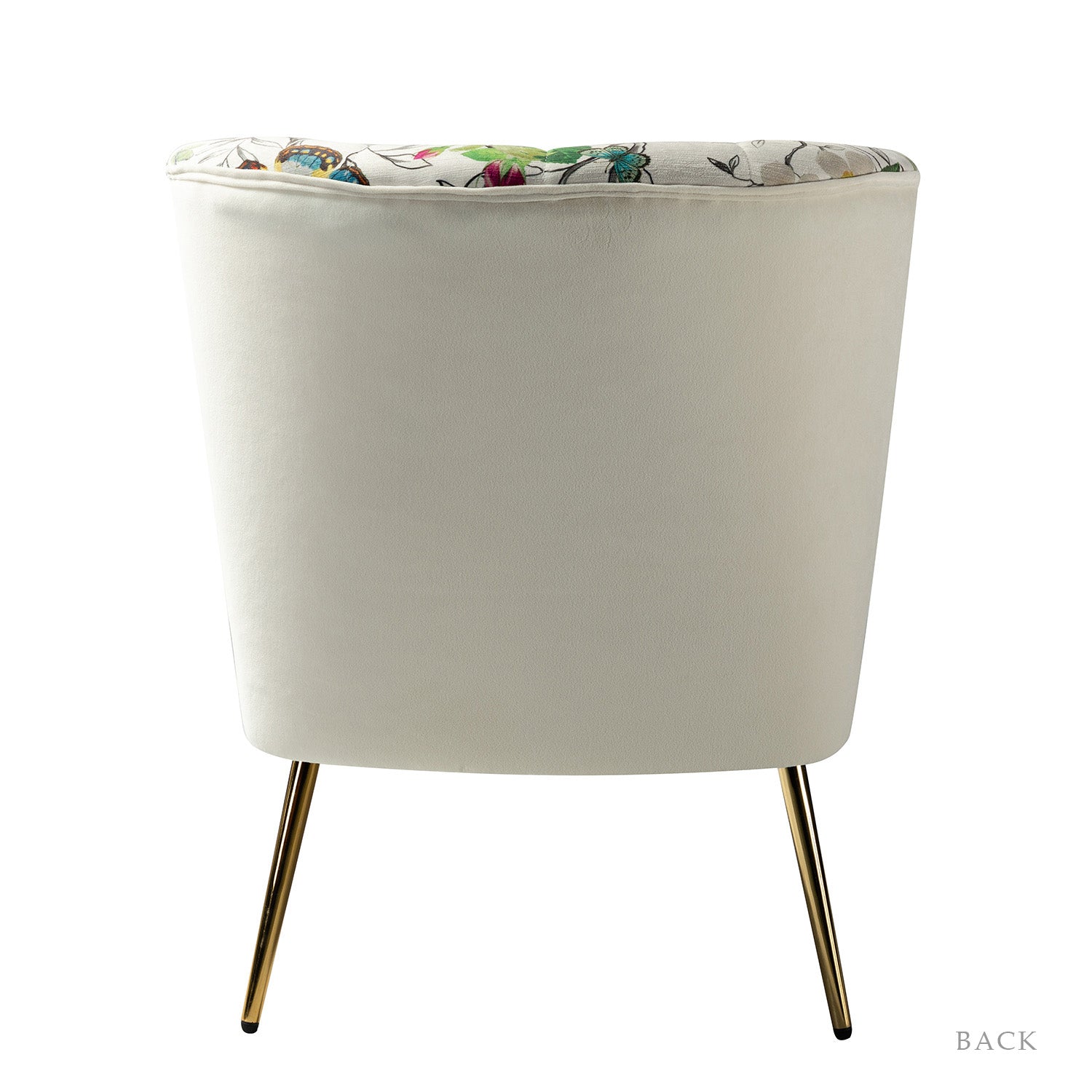 Amata Side Chair in Ivory