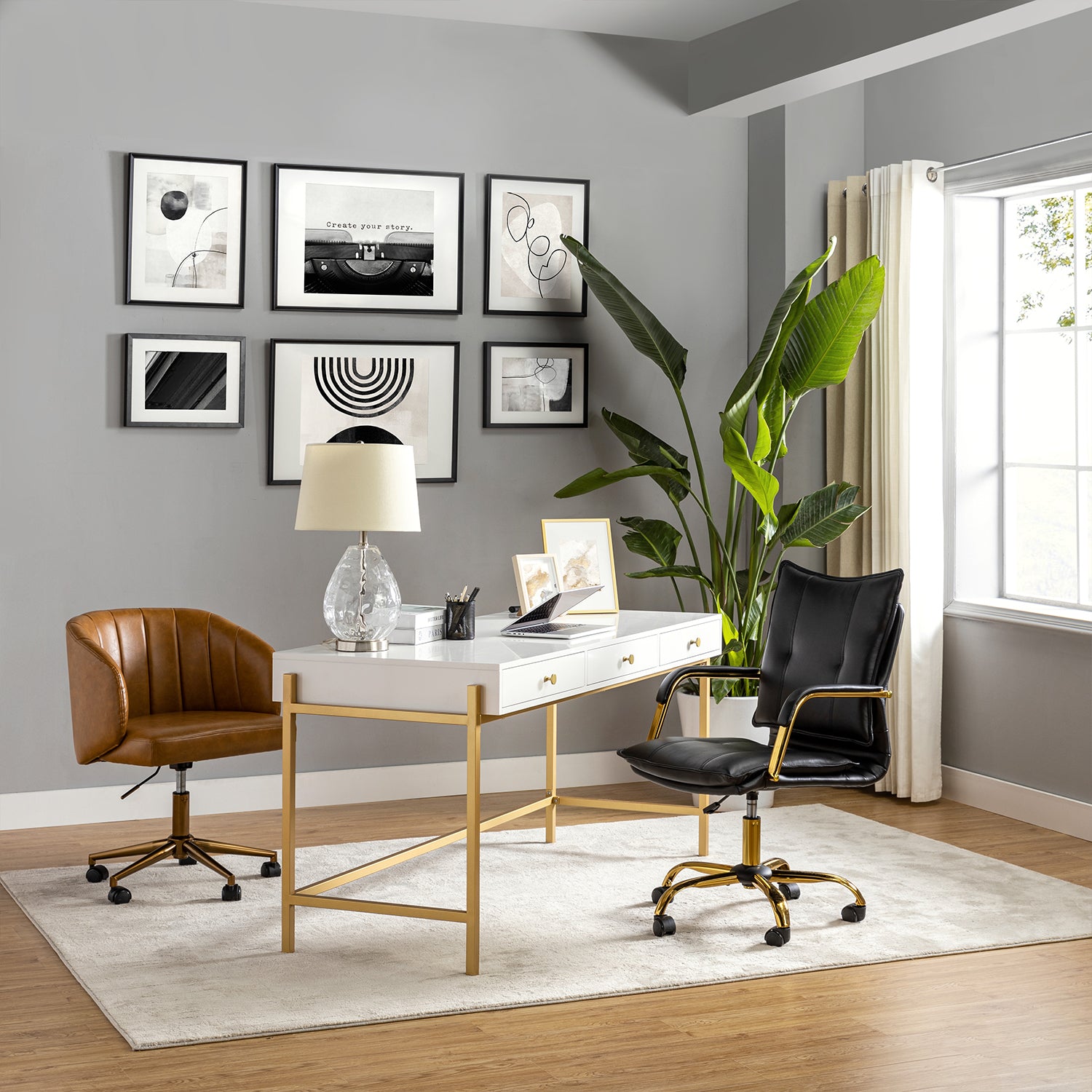Maryland Office Chair in Black