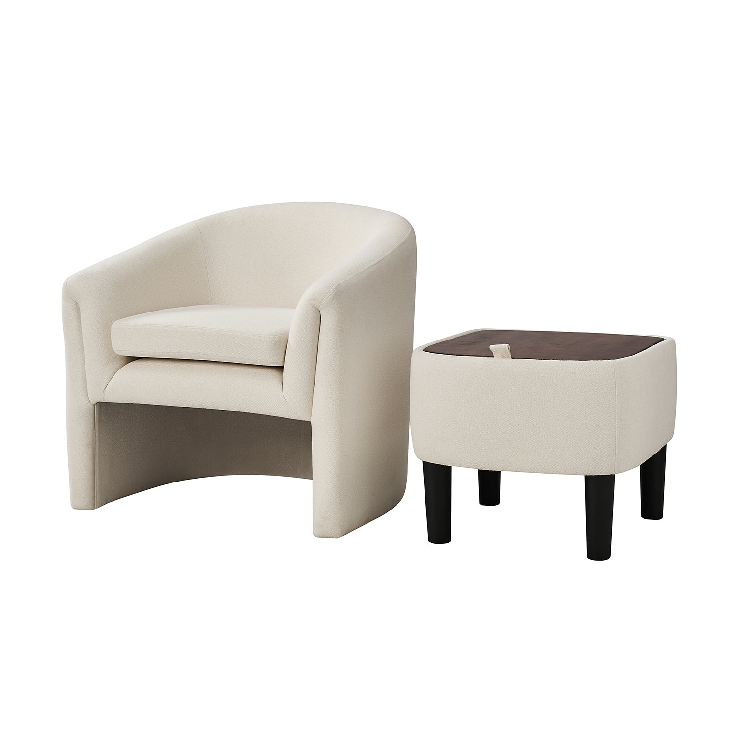 Arturo Armchair in White
