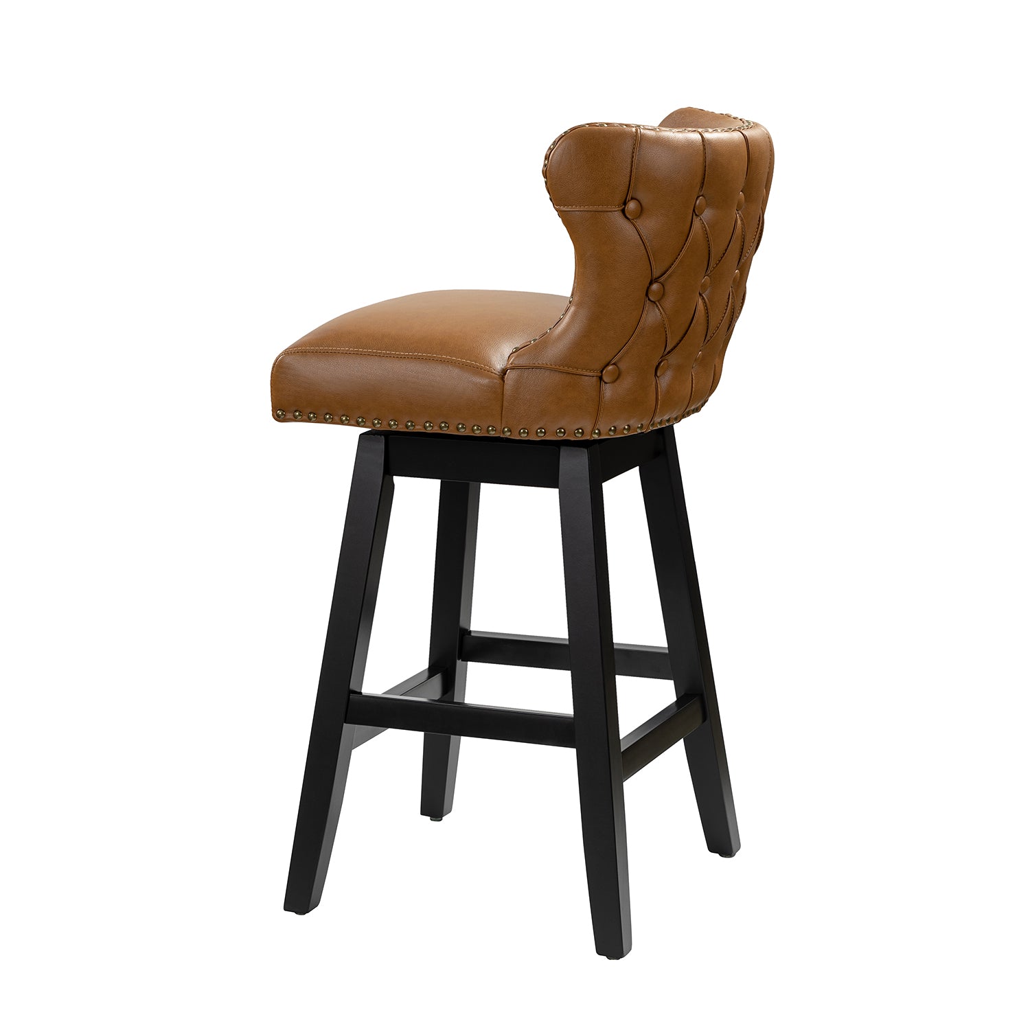Konrad Swivel Bar & Counter Stool in Camel