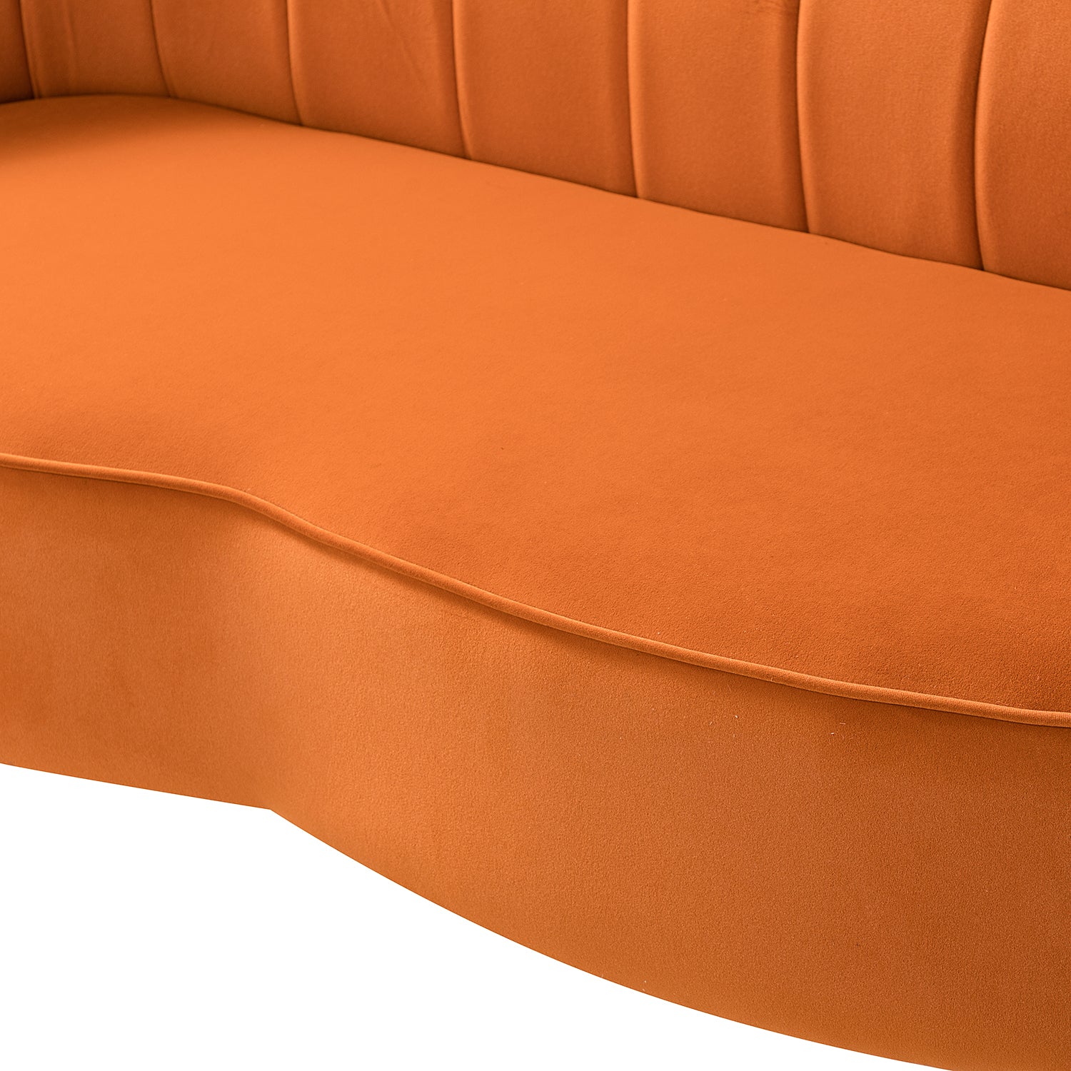 Donata Loveseat in Orange