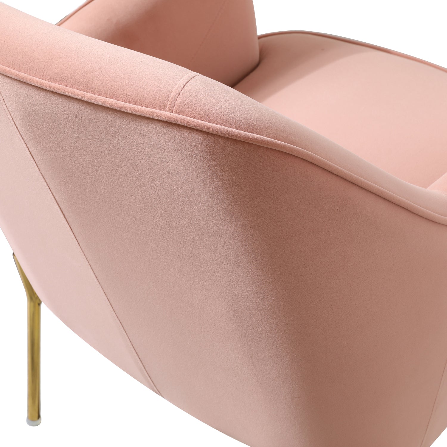 Nora Accent Chair in Pink
