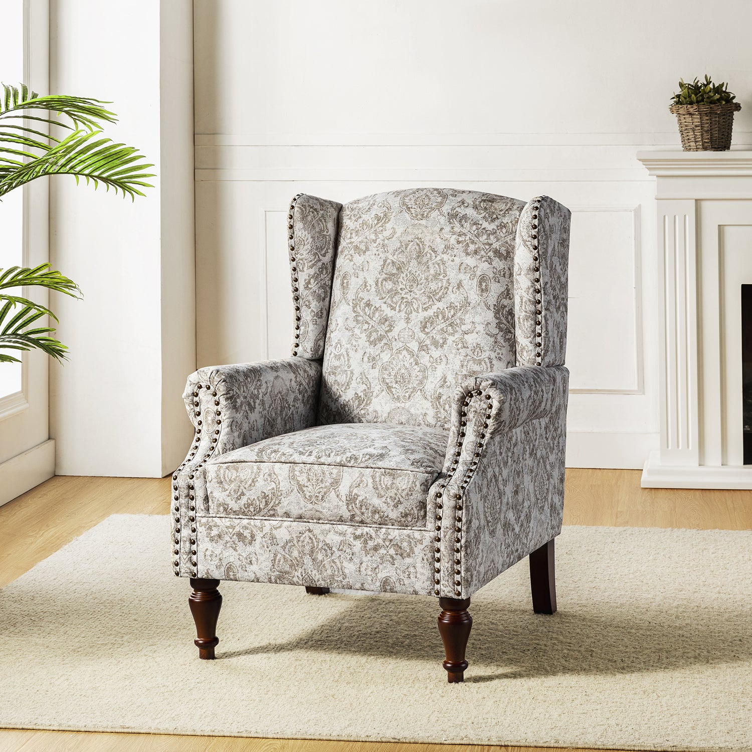 Theodor Armchair in Beige