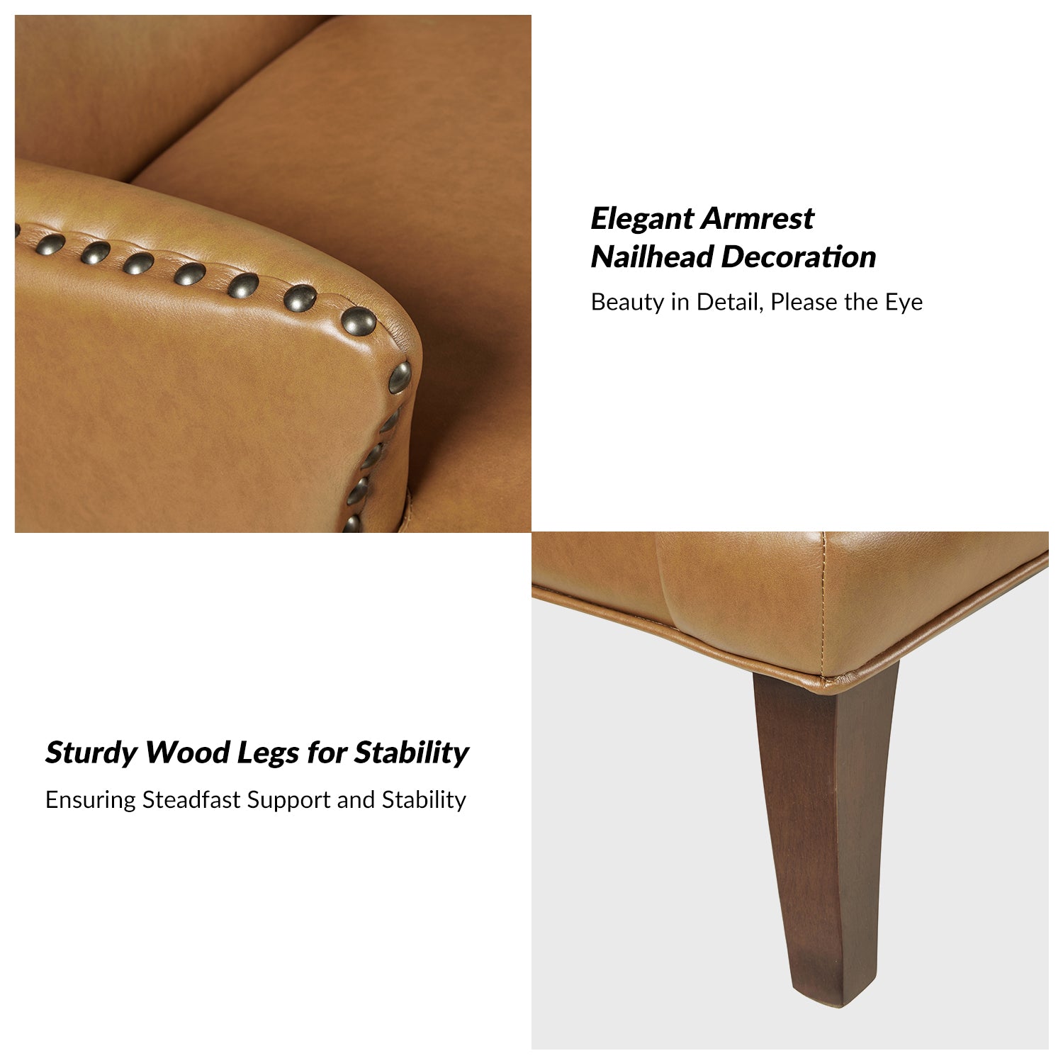 Jorge Armchair in Camel