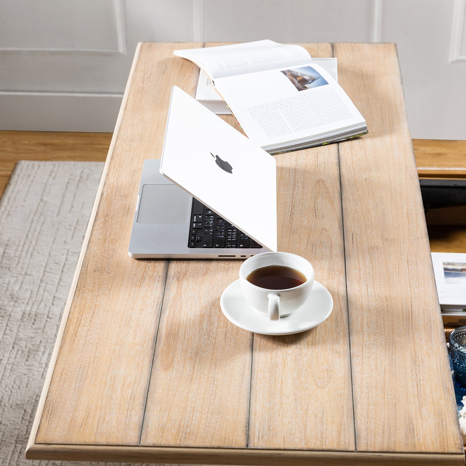 Angelica Lift Top Coffee Table in Natural