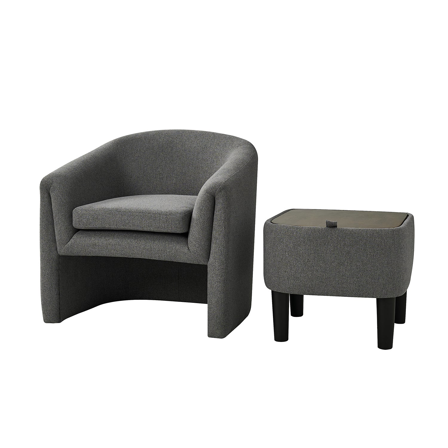 Arturo Armchair in Grey