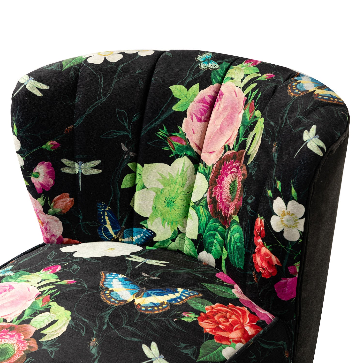 Amata Side Chair in Black