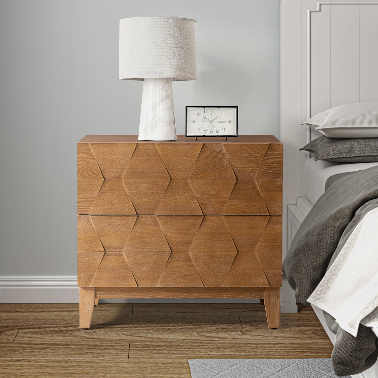 Helga Nightstand in Seadrift