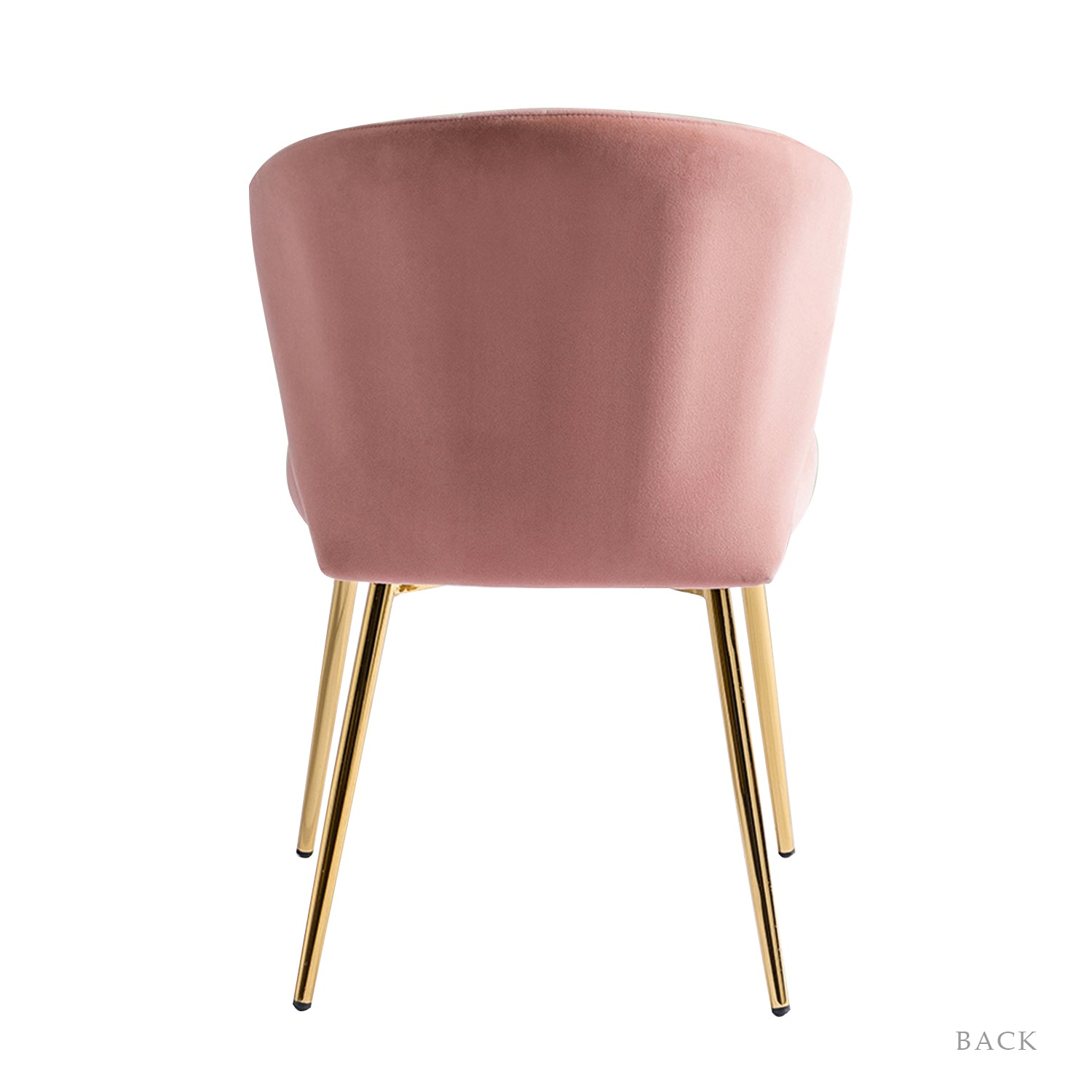 Milia Dining Chair Set of 2 in Pink
