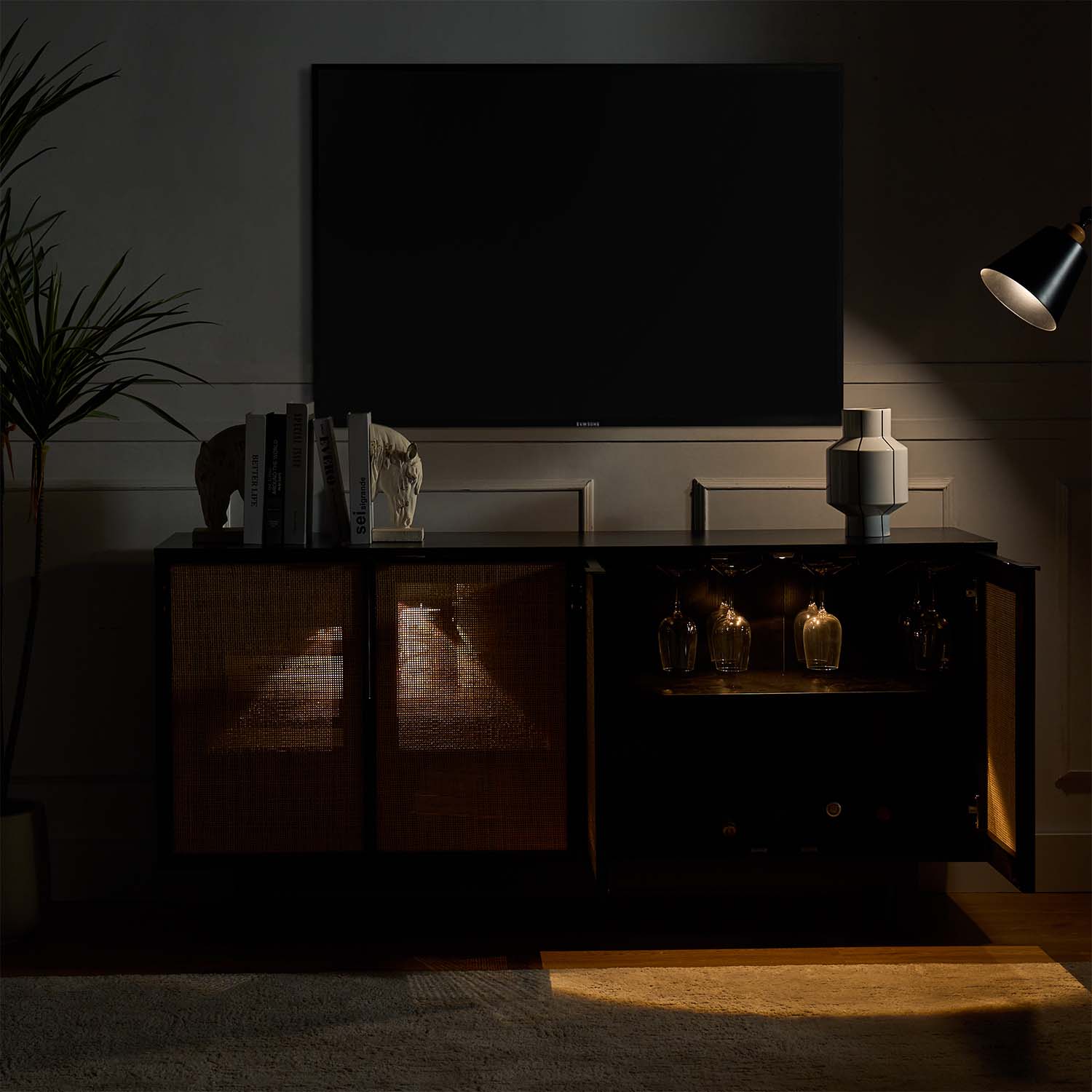 Nemo Sideboard in Black