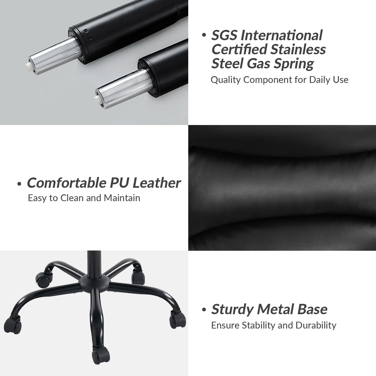 Sal Office Chair in Black