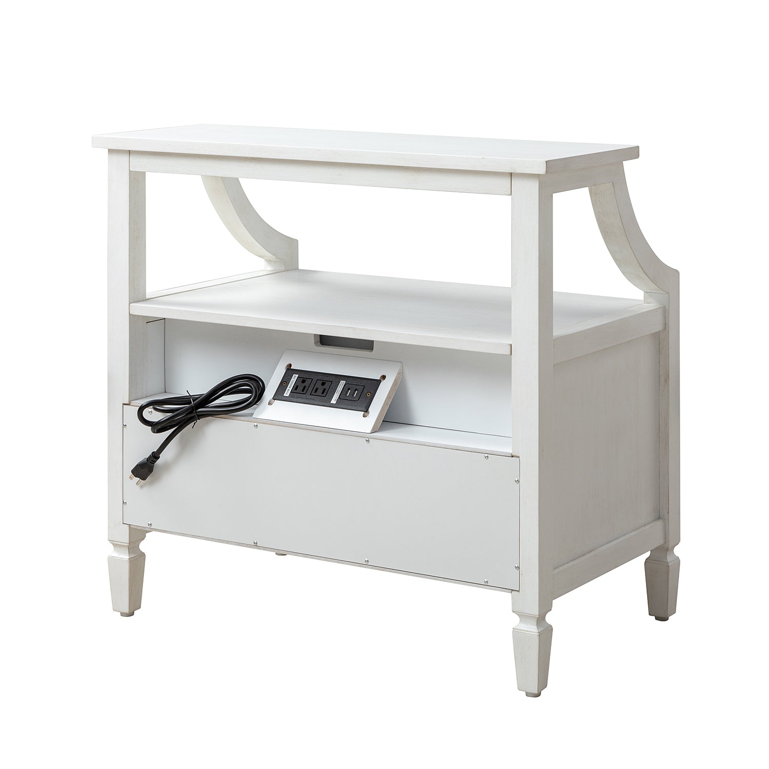 Bernadette Nightstand in White
