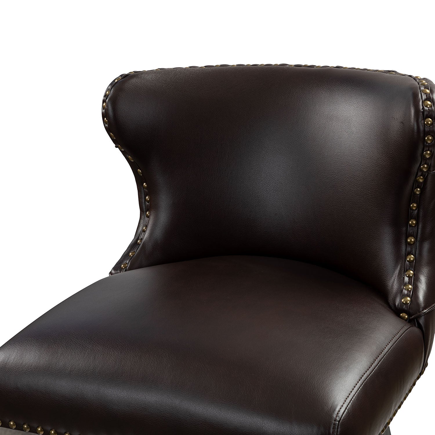 Konrad Swivel Bar & Counter Stool in Brown