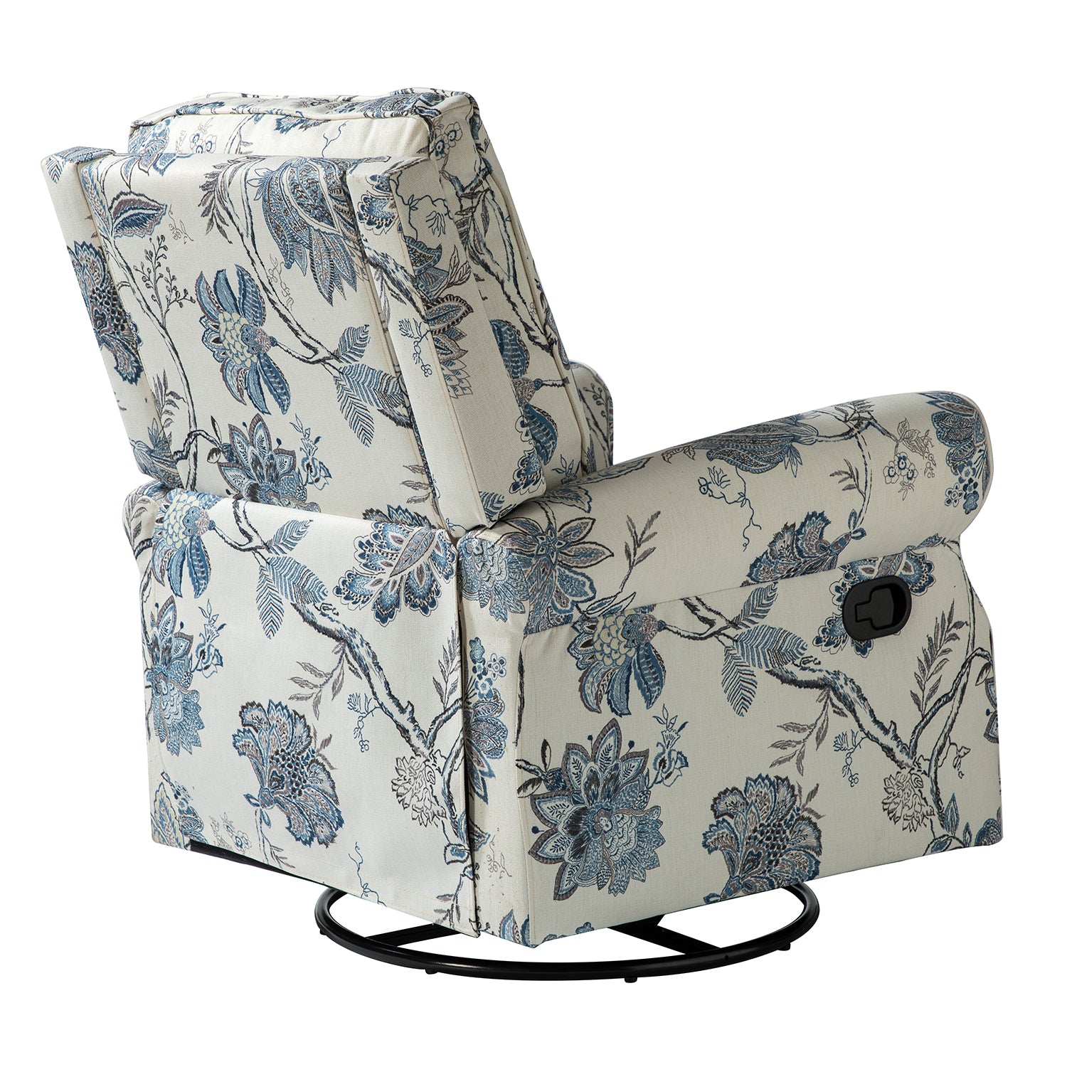 Kaspar Manual Swivel Glider Recliner in Jeacobean