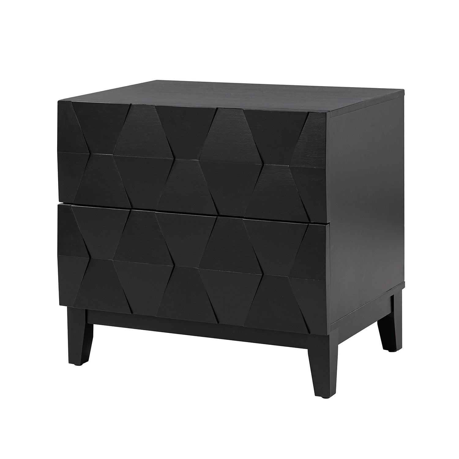 Helga Nightstand in Black