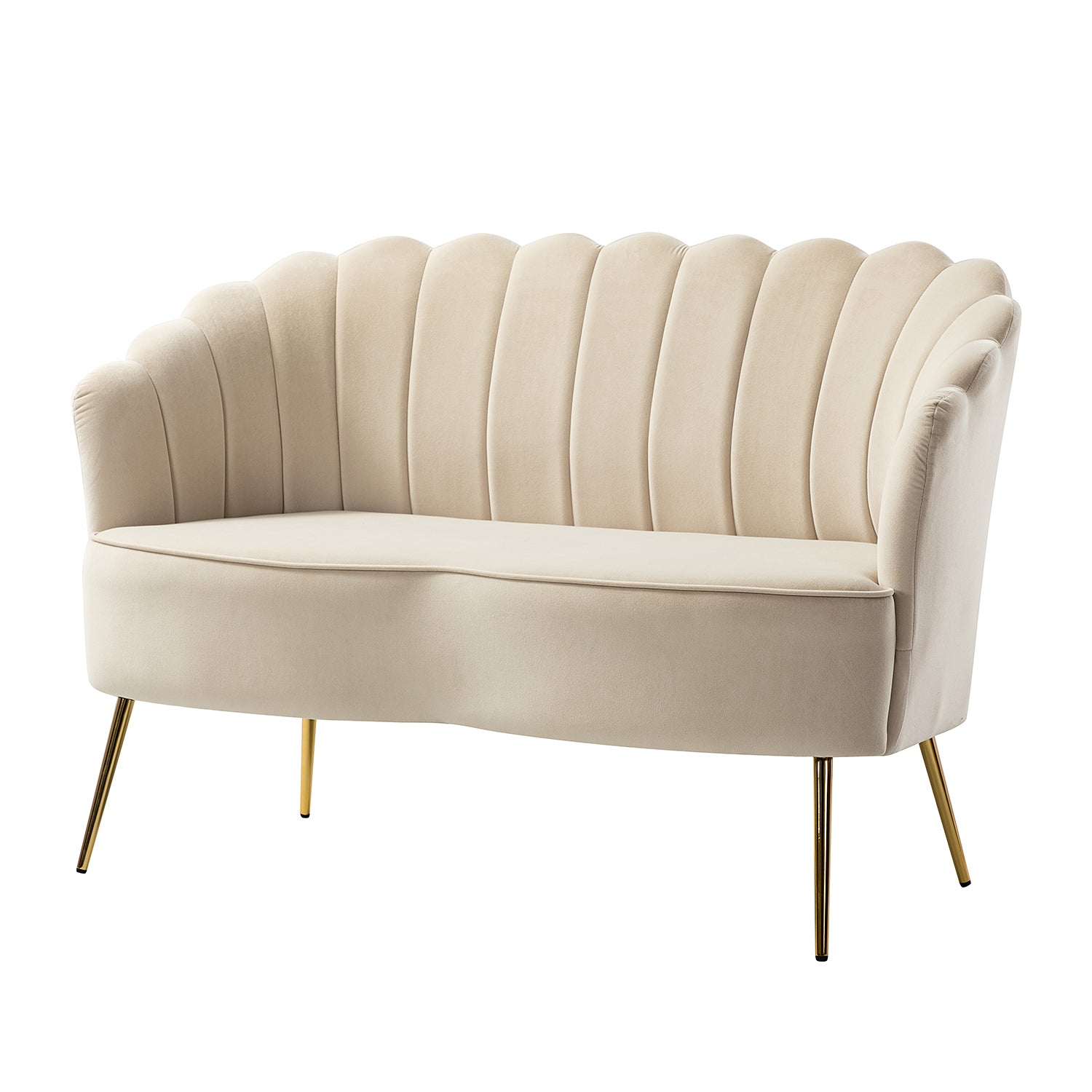 Donata Loveseat in Tan