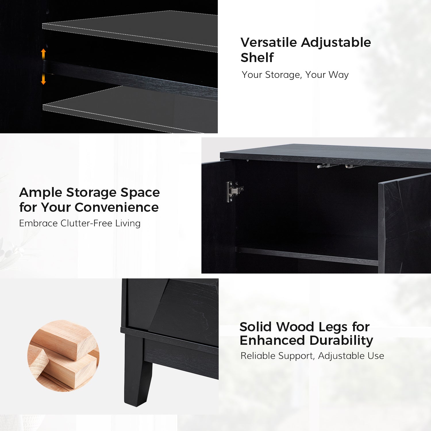 Joyce Sideboard in Black