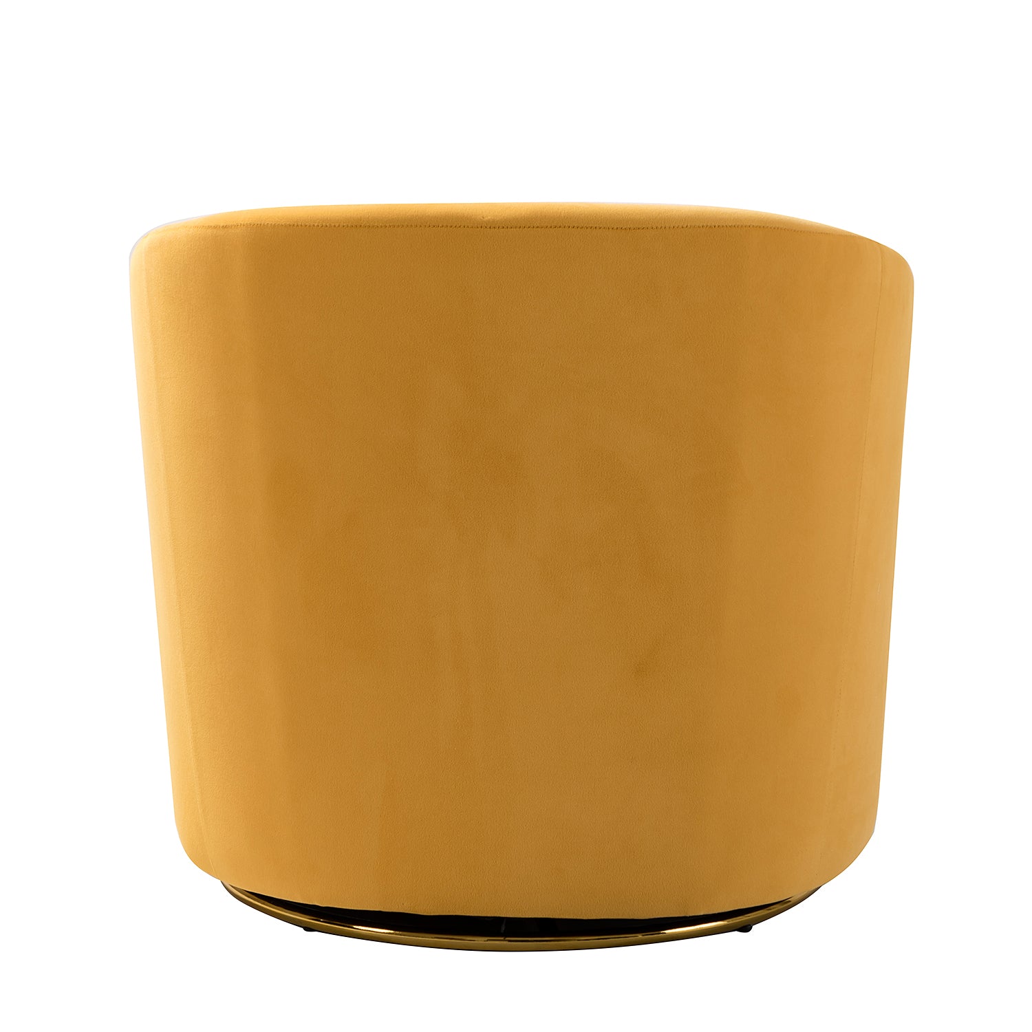 Amarante Swivel Chair in Mustard