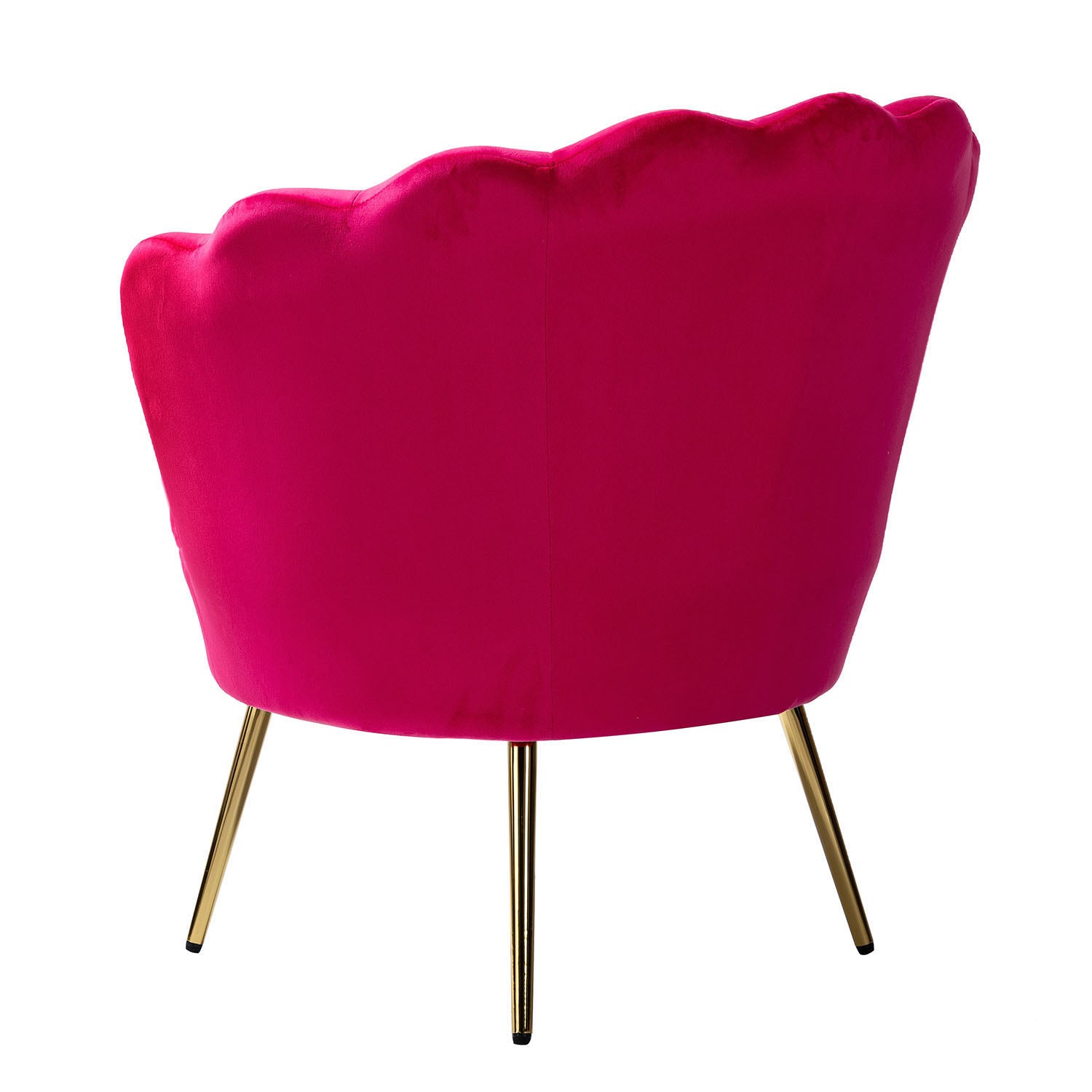 Donata Barrel Chair in Fushia