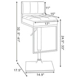 Alameda Adjustable Bar Stool