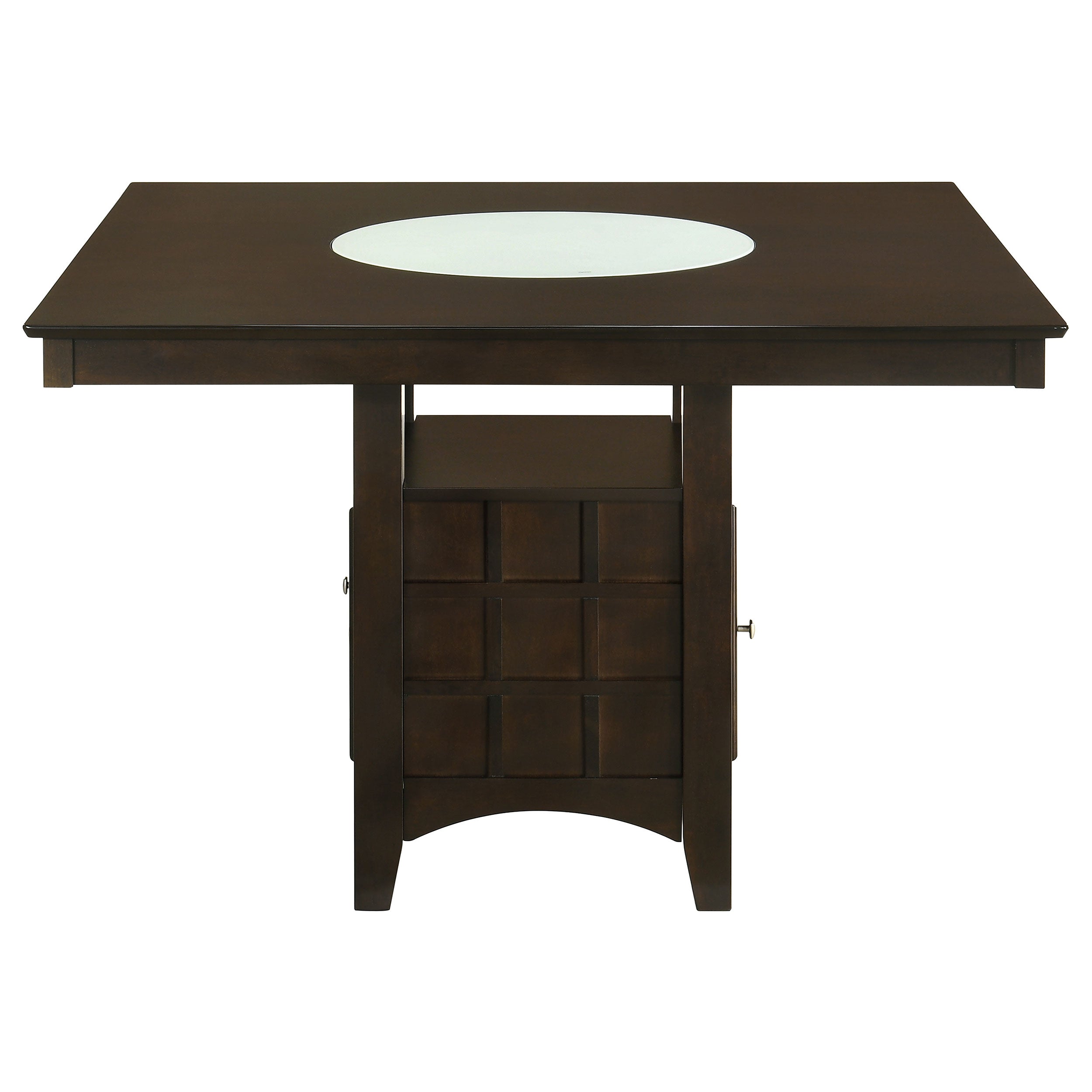 Gabriel  Square Counter Height Dining Set Cappuccino