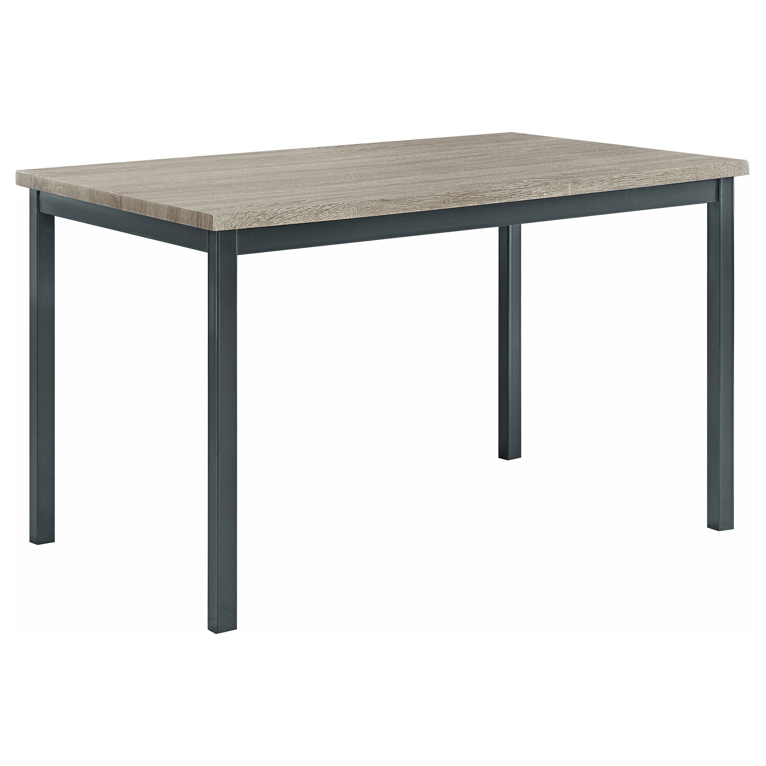 Garza  Dining Room Set Weathered Grey and Black