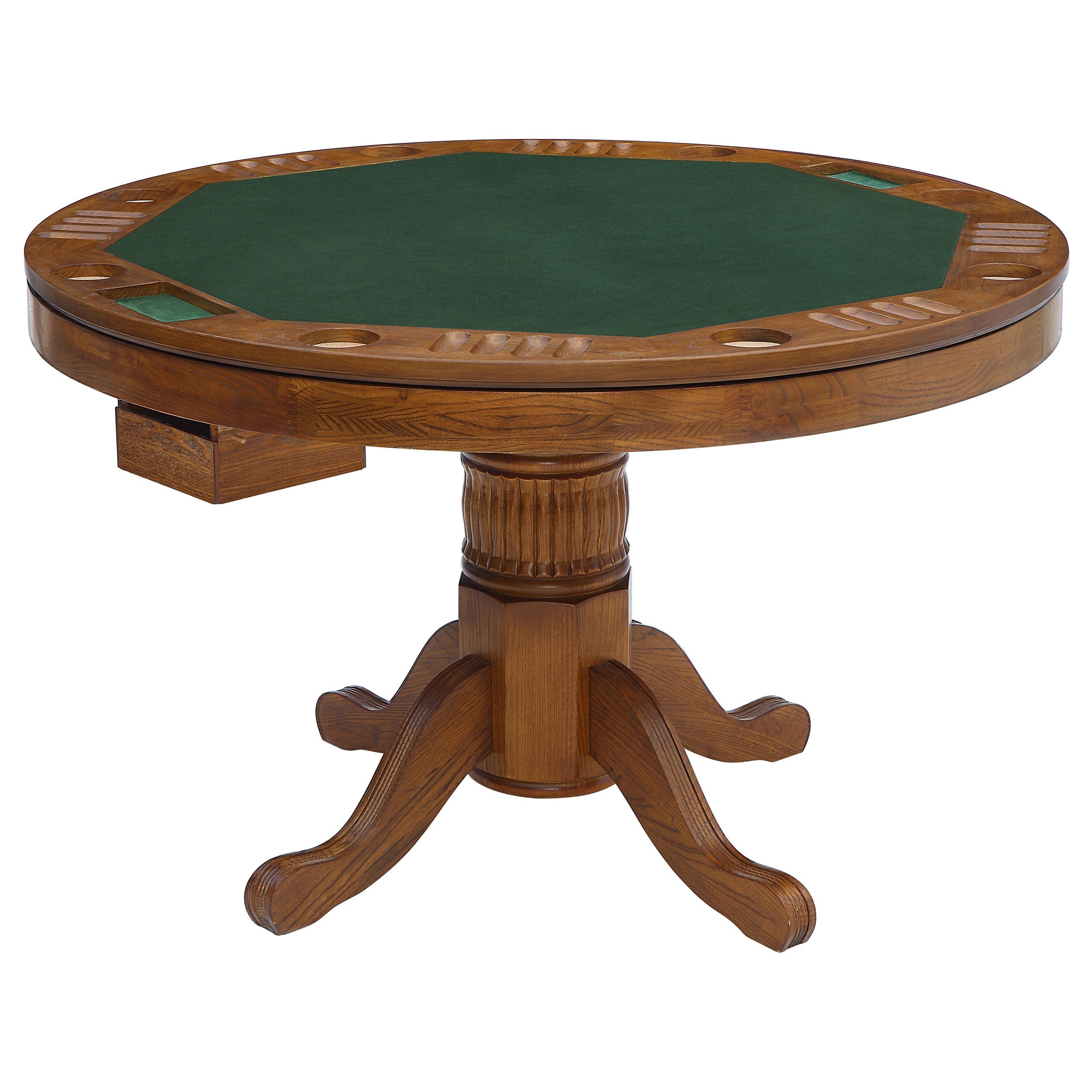 Mitchell  Game Table Set Amber and Brown